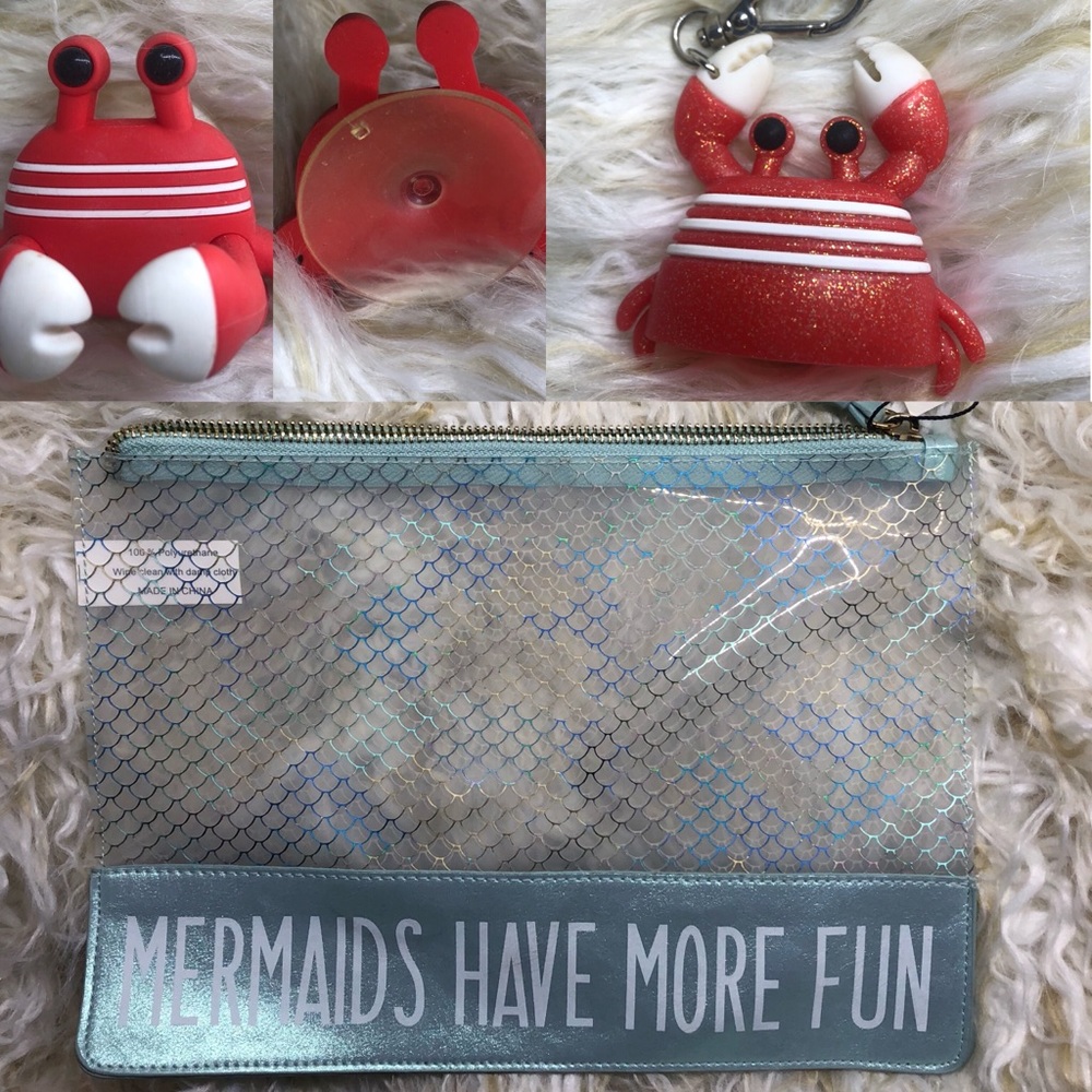 “Mermaids Have More Fun” Bag/Sanitizer Holder